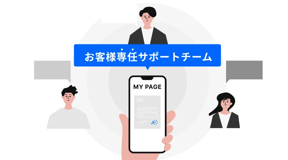 お客様専任サポートチーム