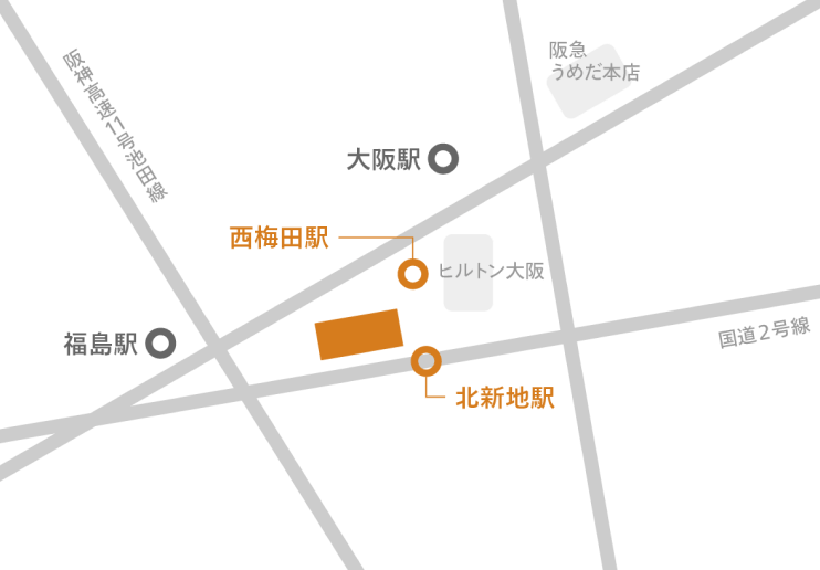 大阪支社マップ